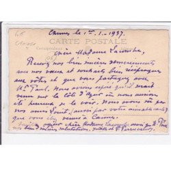 CANNES : carte photo de la villa Isola Serena (avenue Isola Bella) - très bon état