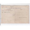 VICHY : carte photo du salon de coiffure (angle rue de Paris et Desbresy) - coiffeur - bon état (traces)