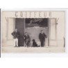 SALON DE PROVENCE : carte photo d'un salon de coiffure (coiffeur JULLIAN) - très bon état