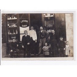 RODEZ ? : carte photo a localiser d'un salon de coiffure (coiffeur) - bon état