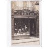 CHARLEVILLE : carte photo du magasin "au Bon Gout" BADER  - 45 grand rue - très bon état