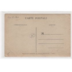 PARIS : carte photo d'un salon de coiffure en 1911 (coiffeur) - bon état