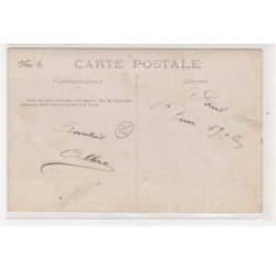 PARIS : carte photo d'un salon de coiffure (coiffeur) - très bon état