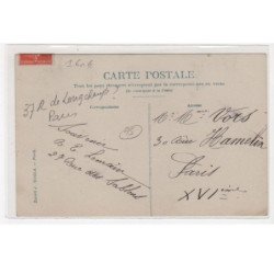 PARIS : carte photo du "lavatory du Postillon" DUBOIS - très bon état