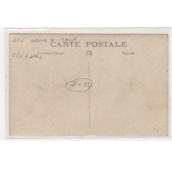 PARIS : carte photo du salon de coiffure PLATON au 126 avenue d'Italie (coiffeur) - état