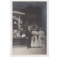 PARIS : carte photo de la pharmacie Montcalm au 130 rue Ordener (Roulleau - Joly) très bon état