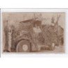 ASNIERES : carte photo d'une fête - cavalcade (camion décoré) - très bon état