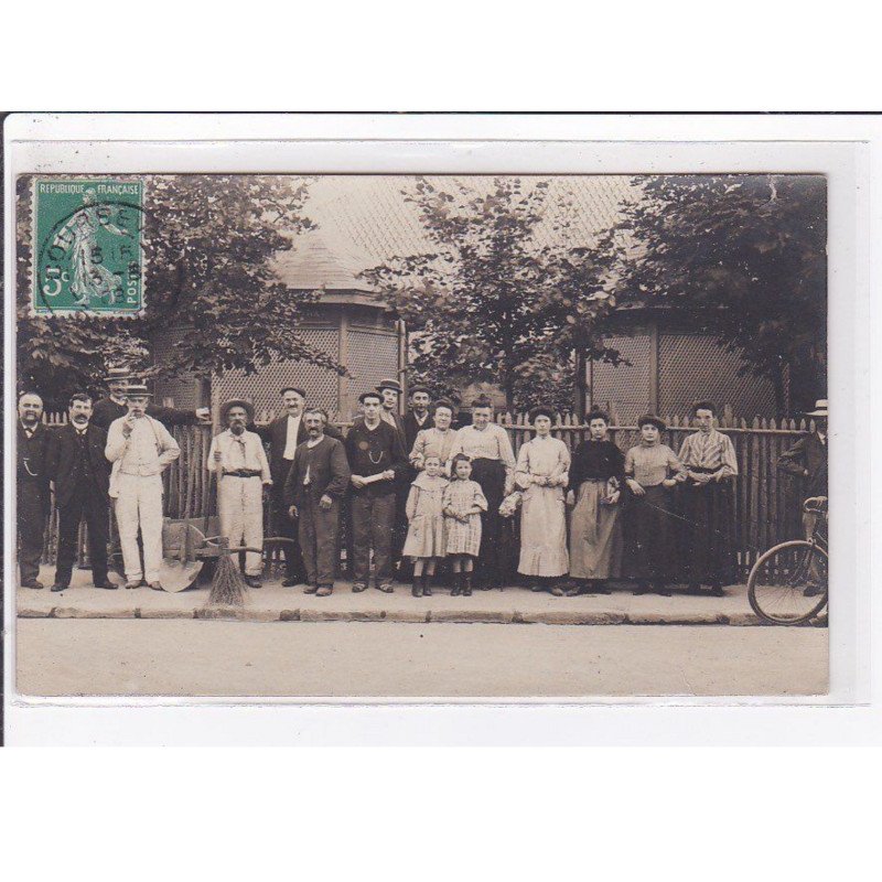 COURBEVOIE : carte photo - état