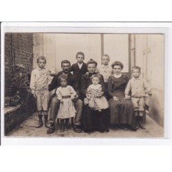 BILLANCOURT BOULOGNE : carte photo de la famille Leroy? au 44 rue des Peupliers - très bon état