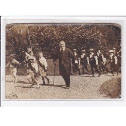 CLAMART : carte photo (école - fête)  (photo Bonnet) - état