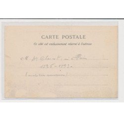 BATEAUX MARINE : expédition du "Pourquoi Pas ?" - polaire - (Charcot) après le lancement à Saint Malo  - très bon état