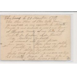 MILITAIRE : carte postale gaufrée (fantaisie - militaires)- très bon état