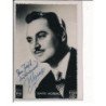 Autographe de Dario Moreno, Chanteur - très bon état