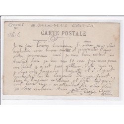 COURS LA VILLE : carte photo de la boulangerie CROZIER - très bon état