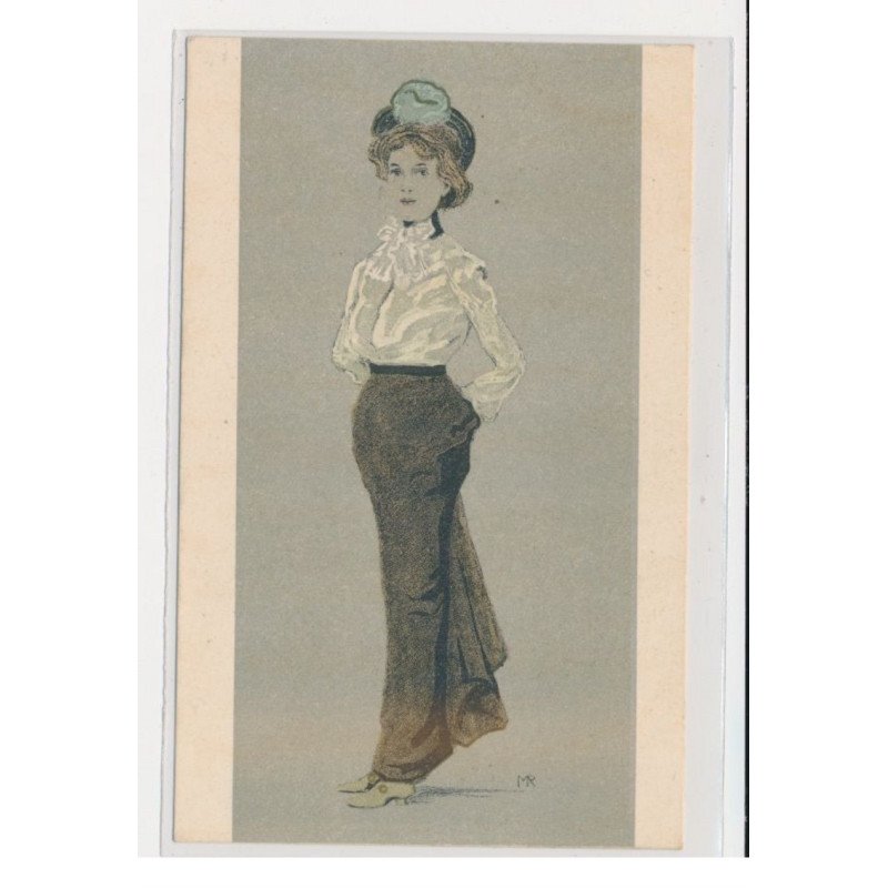 KIRCHNER Raphaël : carte postale signée avec un de ses pseudo MR - très bon état