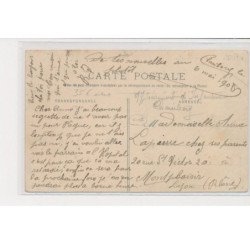 BOURG - Cavalcade du 8 Avril 1906 - Char des Ebaudes - état