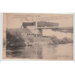 CATASTROPHE DES PONTS DE CE : 4 août 1907 - 10 - une heure après l'accident - état