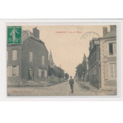 WASSIGNY - Rue de l'église -  (décollée) état