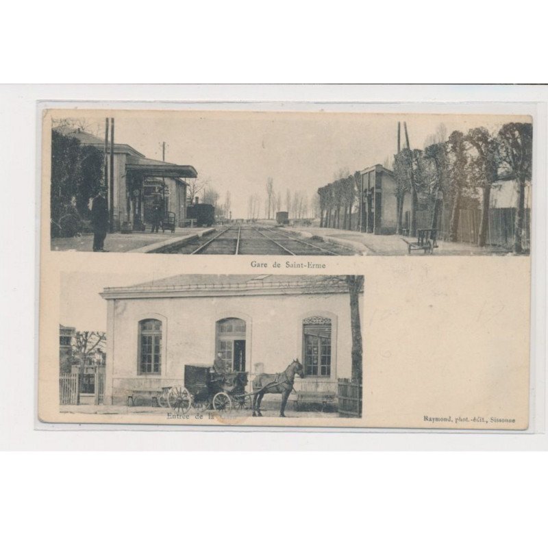SAINT ERME - Gare -  état