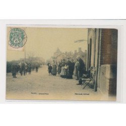 THIEL - Grand'rue - carte toillée - trés bon état