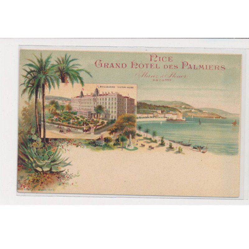 NICE - Grand Hôtel des Palmiers - trés bon état NICE - Grand Hôtel des Palmiers - trés bon état