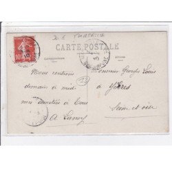 MARSEILLE : carte photo (personnel d'un hotel) - très bon état