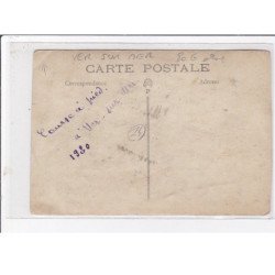 VER SUR MER : carte photo d'une course à pied en 1920 - état
