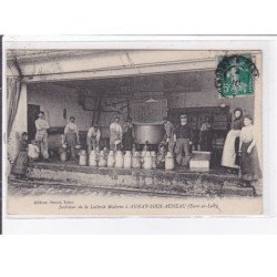 AUNAY SOUS AUNEAU : intérieur de la Laiterie Moderne - très bon état