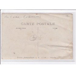 A LOCALISER (certainement les Landes) : carte photo du restaurant PRIAN - (restaurateur) état