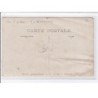 A LOCALISER (certainement les Landes) : carte photo du restaurant PRIAN - (restaurateur) état