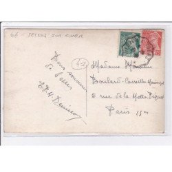 SELLES SUR CHER : carte photo - très bon état