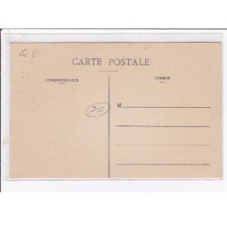 JUVISY sur ORGE : inondation 1910 - aspect de la rue de la Poste maison GAUDRON entrepreneur de peinture - très bon état