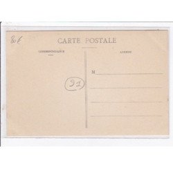 JUVISY sur ORGE /VIRY : inondation 1910 - lavoir improvisé route de Fontainebleau - (PORT AVIATION) - très bon état