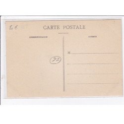 JUVISY sur ORGE / VIRY: inondation 1910 - palissades renversées route de Fontainebleau - (PORT AVIATION) - très bon état