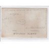 PARIS 10ème : carte photo du café - cordonnerie - marchand de vins QUINTARD au 266 rue du faubourg Saint Martin