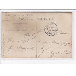 PARIS 10ème : carte photo de la boucherie chevaline Eugène PHILIPPE au 118 rue Saint Maur - très bon état