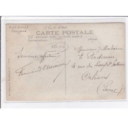 PARIS 12ème : carte photo de la quincaillerie AUCAMUS au 56 cours de Vincennes (magasin de couleurs/vernis) - bon état