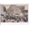 PLOUDALMEZEAU: la place de l'église un jour de marché - état