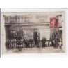 PARIS 13ème : carte photo du magasin de harnais et courroies NOLIN au 23 bis avenue d'Italie - très bon état