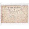 PARIS 17ème : carte photo du marché des Batignolles en 1915 - état (traces au dos)