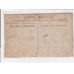 PARIS (a localiser) : carte photo d'un bateau parisien (bateau Mouche ?) - état (passée)