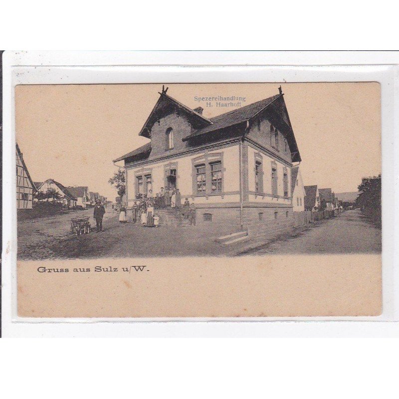 SULZ : spezereihandlung Haarhoff (voiture à chien) - très bon état