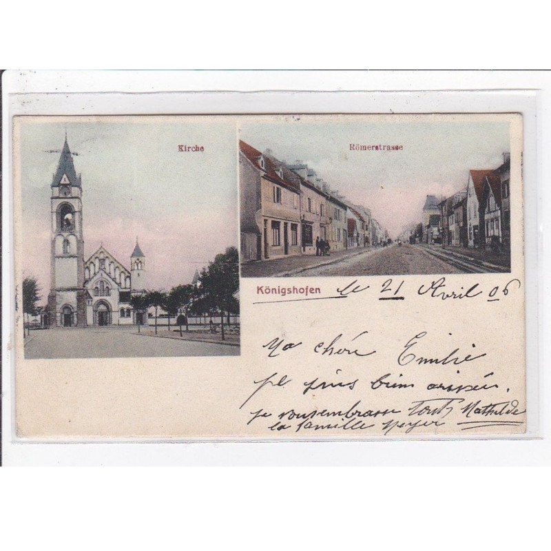 KONIGSHOFEN : multivue - très bon état