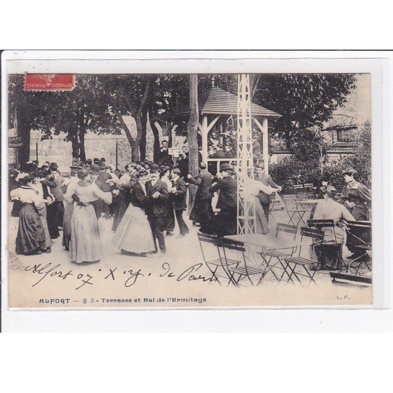 ALFORT (MAISONS ALFORT) : terrasse et bal de l'Ermitage - très bon état