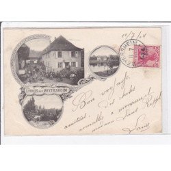 WEYERSHEIM : wirtschaft zum ANKER WEINUM - très bon état