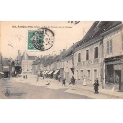 AUBIGNY VILLE - Rue du Prieuré, vers le Château - très bon état