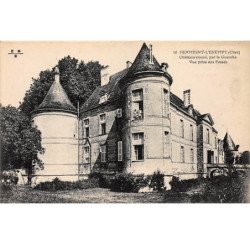 GERMIGNY L'EXEMPT - Châteaurenaud, par La Guerche - Vue prise des Fossés - très bon état