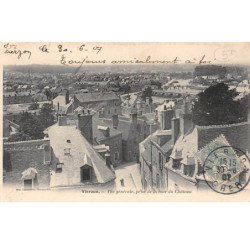 VIERZON - Vue générale prise de la Tour du Château - très bon état
