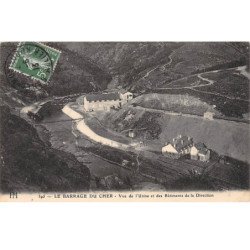 Le Barrage du Cher - Vue de l'usine et des Bâtiments de la Direction - très bon état