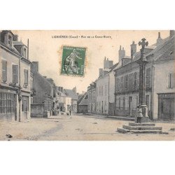 LIGNIERES - Rue de la Croix Verte - très bon état